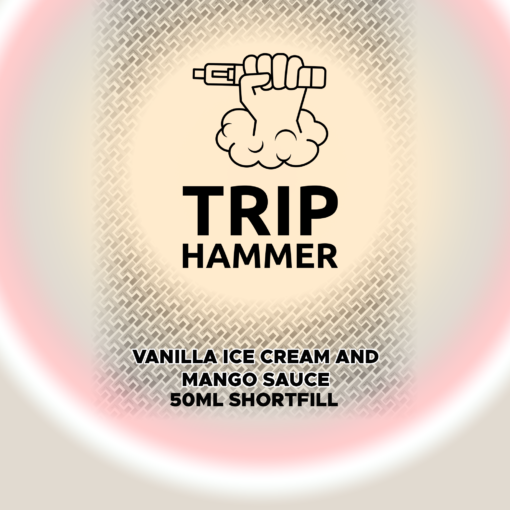 Vanilla Ice Cream with Mango Sauce (Glacée Asiatique)