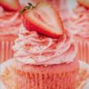 strawberry cupcake