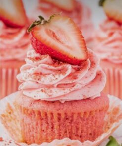 strawberry cupcake